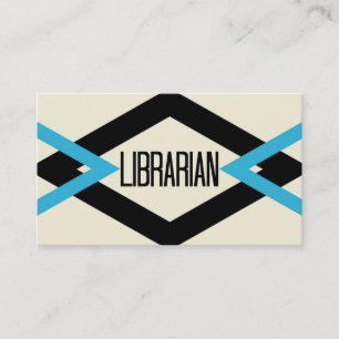 Librarian Trendy Visitekaartje