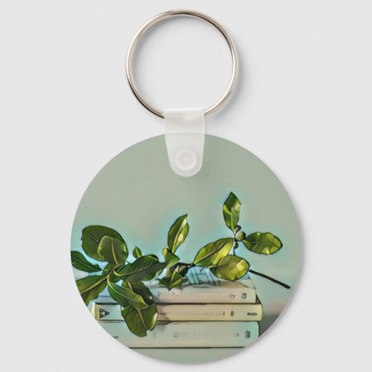 Librarian verjaardagscadeau sleutelhanger (Voorkant)