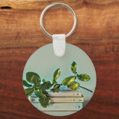 Librarian verjaardagscadeau sleutelhanger (Voorkant)