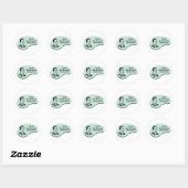 Librarian Voice Ronde Sticker (Vel)
