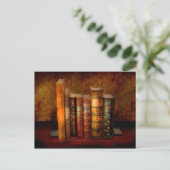 Librarian - Writer - Antiquarian books Briefkaart (Staand voorkant)