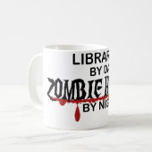 Librarian Zombie Hunter Koffiemok (Voorkant links)