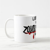 Librarian Zombie Hunter Koffiemok (Links)