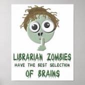 Librarian Zombies - Poster (Voorkant)