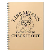 LIBRARIANS WETEN HOE ZE HET KAN CONTROLEREN NOTITIEBOEK (Voorkant)