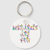 Libraries are Fun Sleutelhanger (Voorkant)