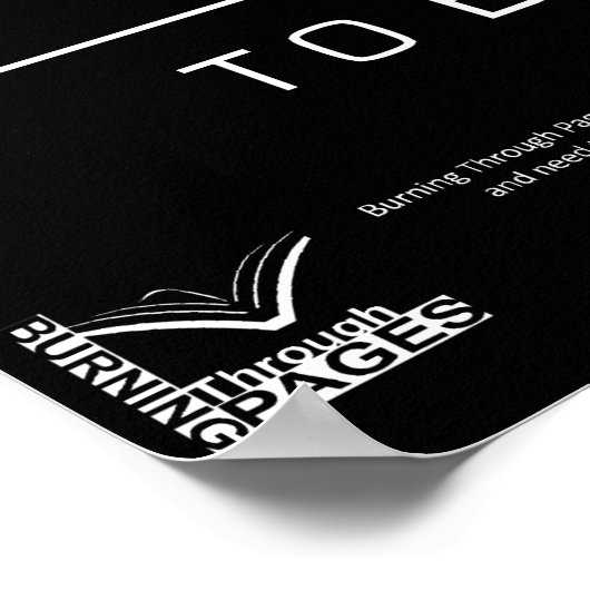 Libraries, om moedig te gaan poster (Hoek)