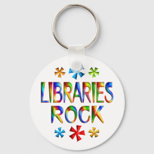 LIBRARIES ROCK SLEUTELHANGER