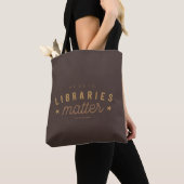 Libraries zijn belangrijk  tote bag (Dichtbij)
