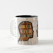 Librarische mok (Voorkant links)