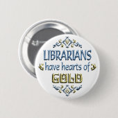LIBRARISCHE waardering Ronde Button 5,7 Cm (Voorkant /achterkant)