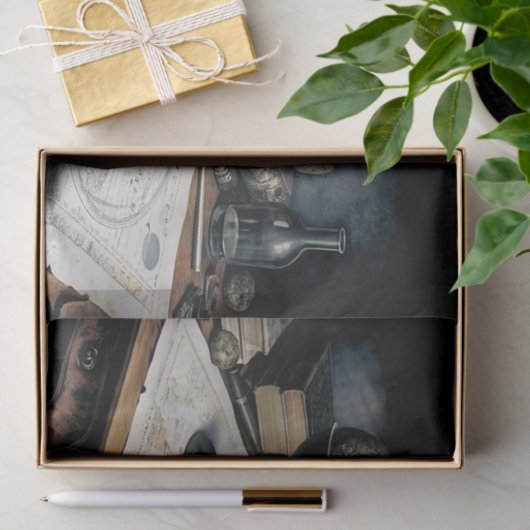 Library Art Decoupage Tissue Paper Tissuepapier (Geschenk)