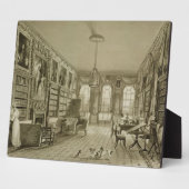 Library as Sitting Room, Cassiobury Park, c.1815, Fotoplaat (Zijkant)
