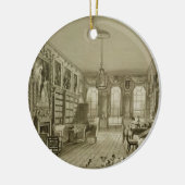 Library as Sitting Room, Cassiobury Park, c.1815, Keramisch Ornament (Links)