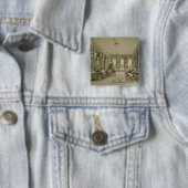 Library as Sitting Room, Cassiobury Park, c.1815, Vierkante Button 5,1 Cm (In situ)