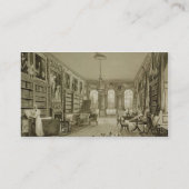 Library as Sitting Room, Cassiobury Park, c.1815, Visitekaartje (Achterkant)