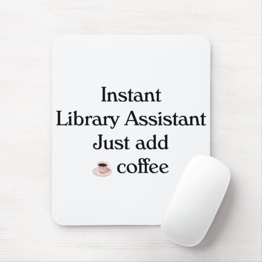 Library Assistant-Muismat Muismat (Met muis)