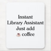 Library Assistant-Muismat Muismat (Voorkant)