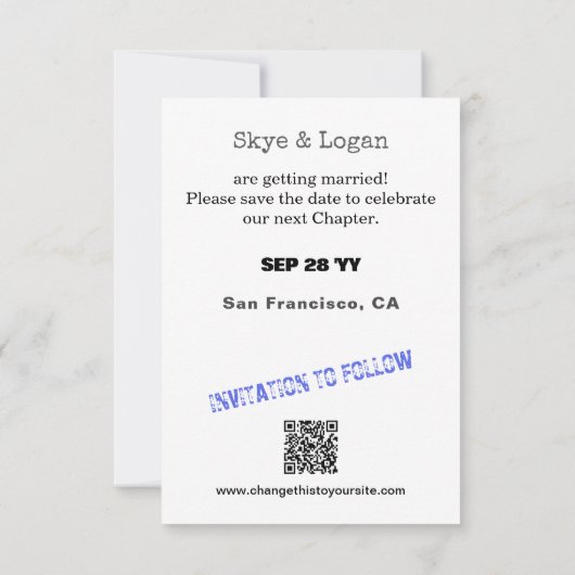 Library Book Checkout Kaart De datum opslaan (Achterkant)