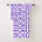 Library Book Pattern  Bad Handdoek (Insitu)