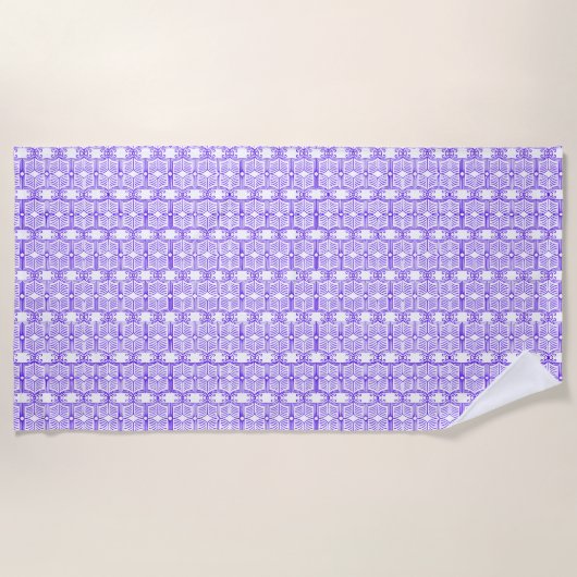 Library Book Pattern  Strandlaken (Voorkant)