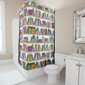 LIBRARY BOOKCASE VEREENVOUDIGD DOUCHEGORDIJN (In situ)