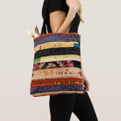 Library Books Abstracte Canvas tas (Dichtbij)