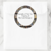Library Books Sticker (Tas)