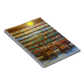 Library Books Water Color, Notitieboek (Rechterzijde)