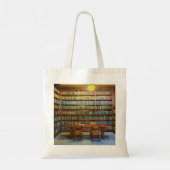Library Books Water Color, Tote Bag (Achterkant)