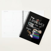 Library Books Where The Adventure Begins Book Read Planner (Display)