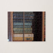 Library Bookshelf Puzzle Legpuzzel (Horizontaal)