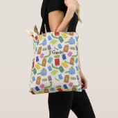 Library Canvas tas Gepersonaliseerd Schattige Ontw (Dichtbij)