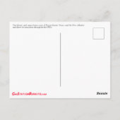 Library Card 5478 Essay en New Atlantis Briefkaart (Achterkant)