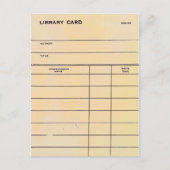 Library Card BSS 28 Briefkaart (Voorkant)