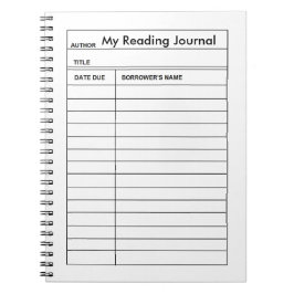 "Library Card"-laptop Notitieboek