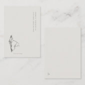 Library Cat- Book Insert Enclosure Card Informatiekaartje (Voorkant / Achterkant)