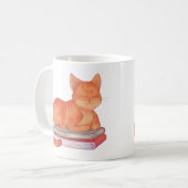 Library Cat Koffiemok (Voorkant links)