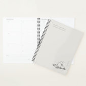 Library Cat- Naturalist Menagerie Archive  Planner (Display)