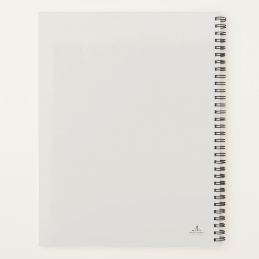 Library Cat- Naturalist Menagerie Archive  Planner (Achterkant)