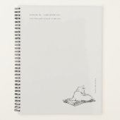 Library Cat- Naturalist Menagerie Archive  Planner (Voorkant)