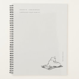 Library Cat- Naturalist Menagerie Archive  Planner