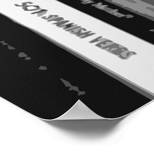 Library Cat Poster (Hoek)