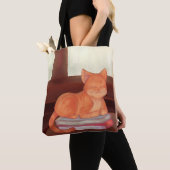 Library Cat Tote Bag (Dichtbij)