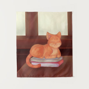 Library Cat Wandkleed