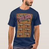 Library Cataloging Poster T-shirt (Voorkant)