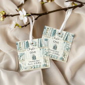 Library Chapter ONE Blue Boy Book 1st Birthday Bedankjes Labels