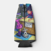 Library Check Out Artwork Flesjeskoeler (Achterkant)