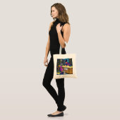 Library Check Out Artwork Tote Bag (Voorkant (model))