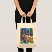 Library Check Out Artwork Tote Bag (Voorkant (product))